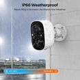 thumbnail image 2 of Cámaras de seguridad MaxiViz Wireless Outdoor 2K Color Night Vis, 2 of 3