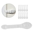thumbnail image 4 of Adjustable  Straps, Strong Adhesive Soft Child  Strap Locks  For Round Corner Cabinets For Flat Door Panels For Drawers For Refrigerators, 4 of 8