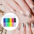 thumbnail image 4 of 19200pcs 12-Color FlatBack Crystal Rhinestones Nail Rhinestones accessories Round Crystal Art Decoration DIY Craft, 4 of 9