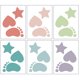 thumbnail image 1 of OUNONA Adhesiva Para Con Pegatinas Antideslizantes Y De Animales Marinos, 1 of 6