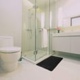 thumbnail image 5 of Alfombra de baño súper suave, alfombra de microfibra antideslizante extra gruesa, alfombra de baño de chenilla de secado rápido lavable a máquina para bañera y lavabo, certificada con bajo contenido, 5 of 5