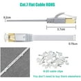 thumbnail image 2 of Cat7 Ethernet Cable 30m Category 7 Flat Rj45 High Speed 10gbps Internet For, 2 of 5