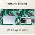 thumbnail image 3 of Koi Fish Gaming Mouse Pad,Flowers and Leaves of The Lotus Large Mouse Mat XL Desk Mat Extended Mouse Mat Non-Slip Laptop Computer Keyboard Mouse Pad for Office & Home 31.5x11.8 Inch, 3 of 6