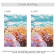 thumbnail image 3 of Seaside Underwater Garden Flag House Banner 28" x 40" Double Sided Outdoor Yard Decoration, 3 of 6