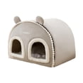 thumbnail image 1 of Casa de cama para gatos perfecl Gris 50x40x40cm, 1 of 8