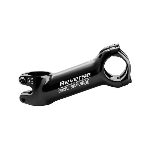 Reverse 20 Degree Stem, (31.8) 100mm, Black NLS