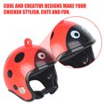 thumbnail image 3 of Muyoka Casco de pollo mascota divertido loro casco de seguridad casco protector para pollos pequeños Muyoka Hogar, 3 of 6