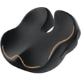 thumbnail image 1 of Cojín para asiento Cojín ergonómico de espuma viscoelástica Cojín para coxis Cojín para oficina Cojín para automóvil, 1 of 8