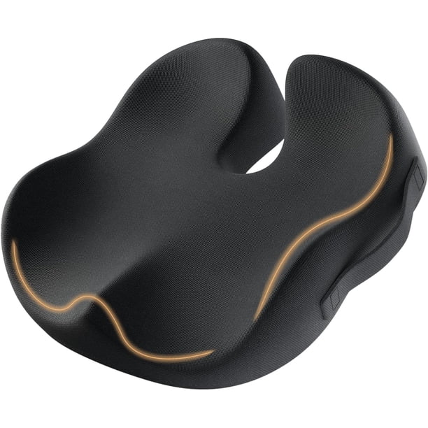 Cojín para asiento Cojín ergonómico de espuma viscoelástica Cojín para coxis Cojín para oficina Cojín para automóvil