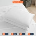 thumbnail image 5 of HNB Store 600TC Toodler Pillow cases | Egyptian Cotton Pillow Case | Toodler 13x18 Inch | 2 Pcs Pillow Cover | White, 5 of 6