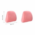 thumbnail image 2 of SweetSlubr Seat Cushion for Tailbone Pain Relief, Memory Foam Office Chair Cushion with Non-Slip Cover, Ergonomic Coccyx Support for Car Airplane Travel, Grey, 2 of 5