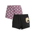 thumbnail image 2 of Disney Jack and Sally Women's Boxer Shorts, 2-Pack, 2 of 6