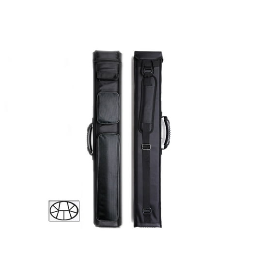 Delta Knight Series 3x6 Hard Cue Case - Black