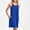 Blue, variant on Women's Casual Summer Dress Relaxed Fit Beach Mini Dress With Pockets Front Pleats Everyday Wear Basic Outfit Casual Maxi Dresses for Women Summer Women Dressers Dresses for Summer