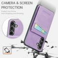 thumbnail image 2 of For Samsung Galaxy A13 A14 A22 A23 A24 A33 A34 A51 A52 A53 A54 A71 A72 A73 Case, Dual Layer Lightweight Premium Leather Case Wallet With Card Holders Magnetic Lock Flip Protective Phone Case, 2 of 5