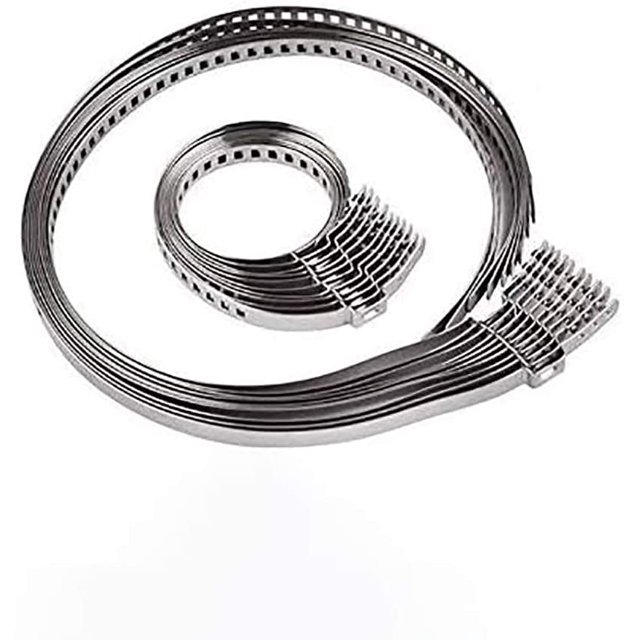 Motoparty Universal Adjustable AXLE CV Joint Boot Crimp Clamp Kit,Stainless Steel,40pcs(20pc Small+20pcs Large) Clamp