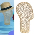 thumbnail image 4 of lionlar Portable Stand Holder Rack Hat Storage Display for Hair Styling Tabletop Men Men Gold, 4 of 9