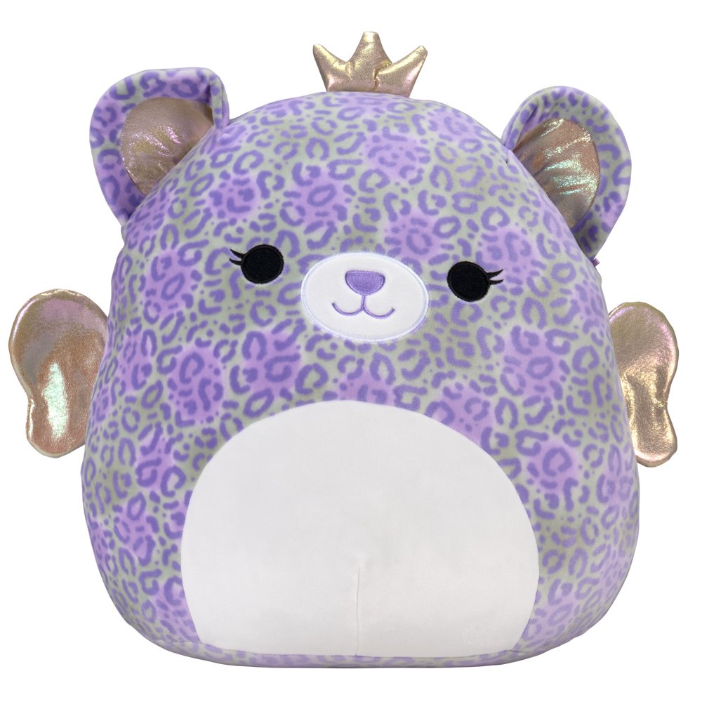 Squishmallows Official Kellytoy Plush 16" Ashlyn the Cheetah Fairy