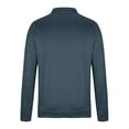 thumbnail image 3 of Blusa y camisa de manga larga con cuello alto para hombre, ropa deportiva para el hogar, pijamas, camiseta de color liso, blusa deportiva de poliéster para hombre, 3 of 4