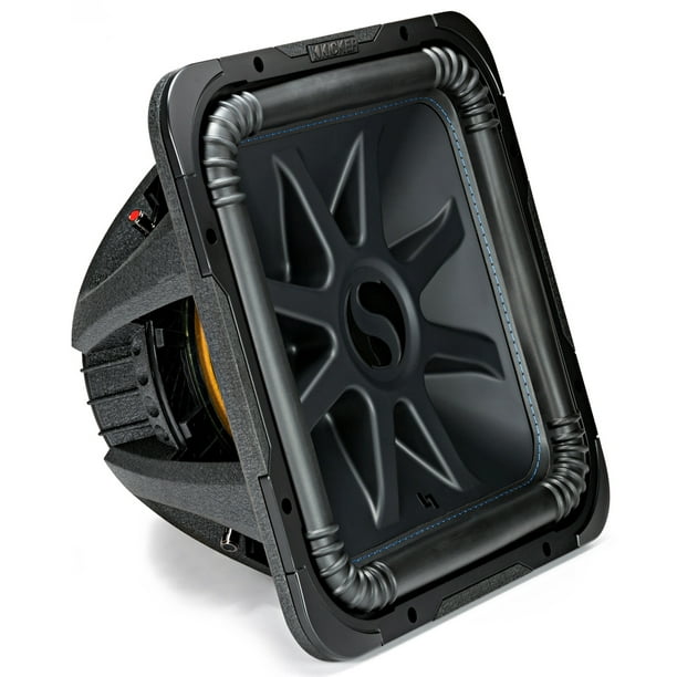 Kicker L7S15 Car Audio SoloBaric 15 Subwoofer Square L7 Dual 2 Ohm Sub