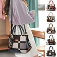 thumbnail image 2 of Mepaouo Women's Tote Shoulder Bag Leather Chic Crossbody Purses Handbags with Compartments, 2 of 4