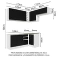 thumbnail image 3 of Cocina Integral Completa Modular Madesa Glamy 349cm BN 07, 3 of 5