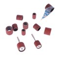 thumbnail image 6 of Gymnture 102pc Sanding Drum Set w/ 90pc Band Sleeves 12pc Mandrels Rotary Tool 80 Grit, 6 of 6