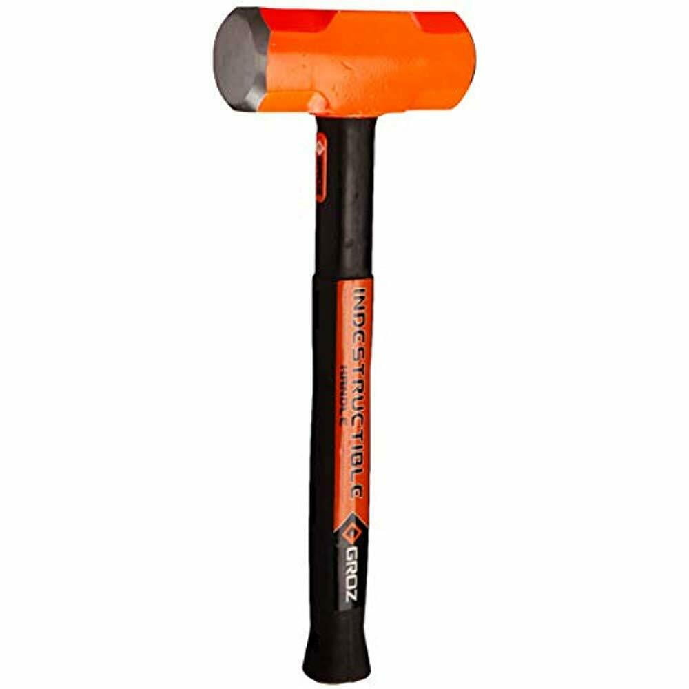 Heavy Duty 8lb Sledge Hammer With 16Inch Indestructible Handle Hard