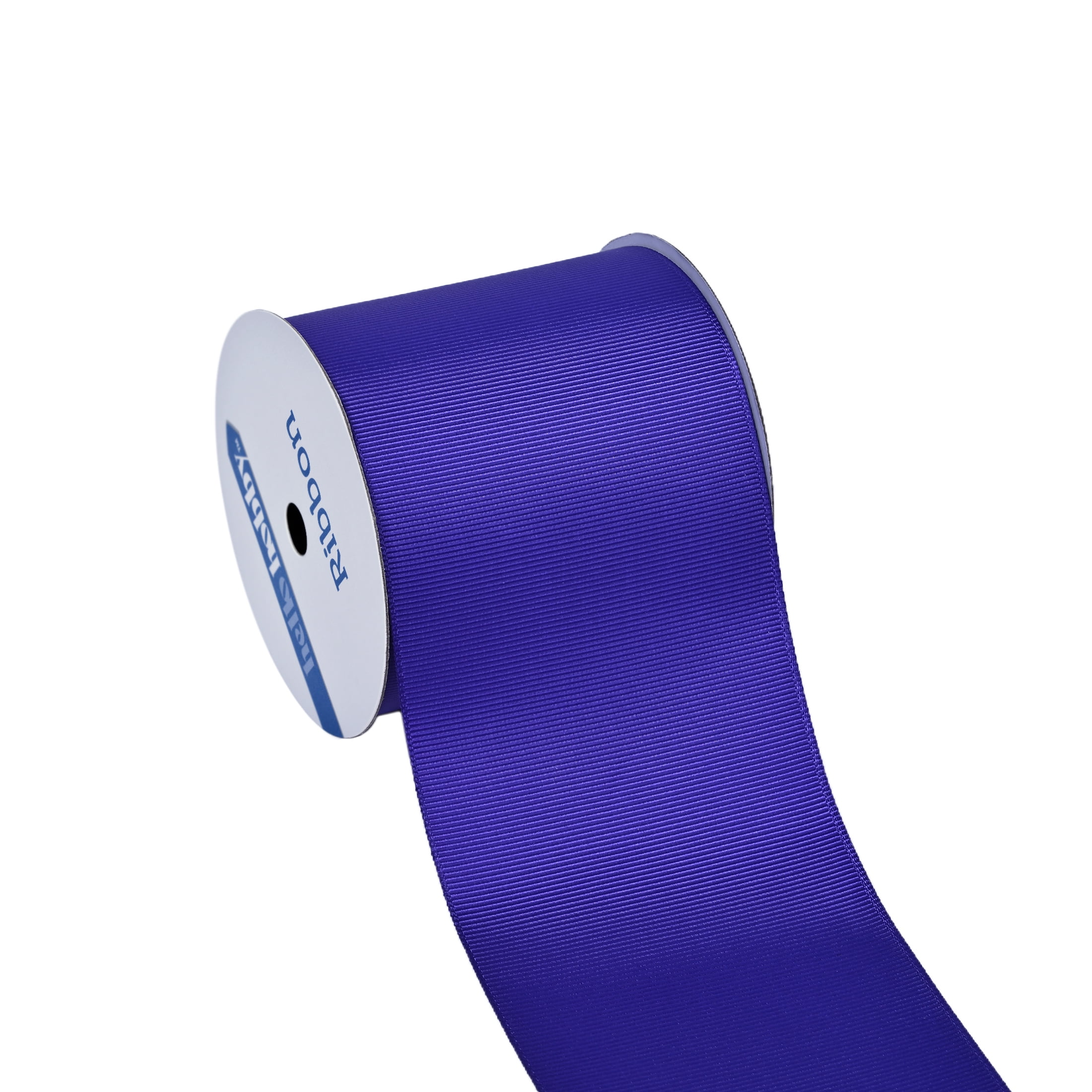 Gwen Studios 3" Purple Grosgrain Ribbon, 7 Yards