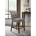 thumbnail image 3 of Nmkwnr Fabric Counter Height Dining Chair, Gray, 3 of 5