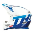 thumbnail image 2 of Thor Sector 2 Carve Offroad Motocross Dirt Bike Helmet - White/Blue - XX-Large, 2 of 5