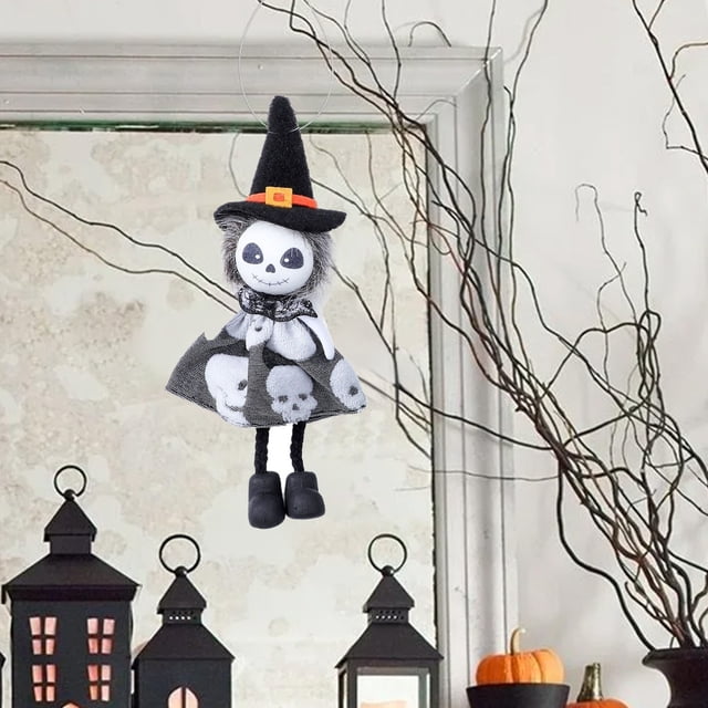 Decoraciones de Halloween, adornos de Halloween, regalos de Halloween, decoraciones de muñecas de Halloween, adornos colgantes de fiesta espeluznante, muñecas de festivales fantasma, decoración colgan