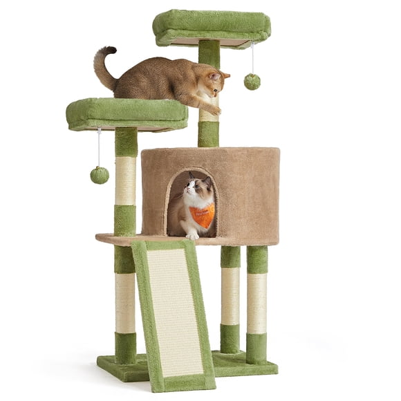 Torre para gatos Cat Tree Feandrea UPCT141CB03 con rascador