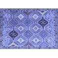 thumbnail image 1 of Ahgly Company Indoor Rectangle Persian Blue Traditional Area Rugs, 2' x 3', 1 of 4
