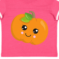thumbnail image 4 of Inktastic Smiling Pumpkin, Orange Pumpkin, Halloween Boys or Girls Toddler T-Shirt, 4 of 5
