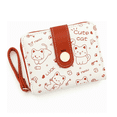 thumbnail image 1 of Cartera Lab.G Pequeña Para Mujeres Diseño De Gato  ROJO anaranjado GATOS, 1 of 4