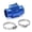 BLUE 32mm, variant on 1Pc Water Temp Temperature Joint Pipe Sensor Gauge Radiator Hose Adapter Size 28mm / 30mm / 32mm / 34mm / 36mm / 38mm / 40mm