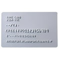 thumbnail image 3 of Eyourlife New PVC Credit Card Embossing Indenting Machine 72 Character Printing, 3 of 5