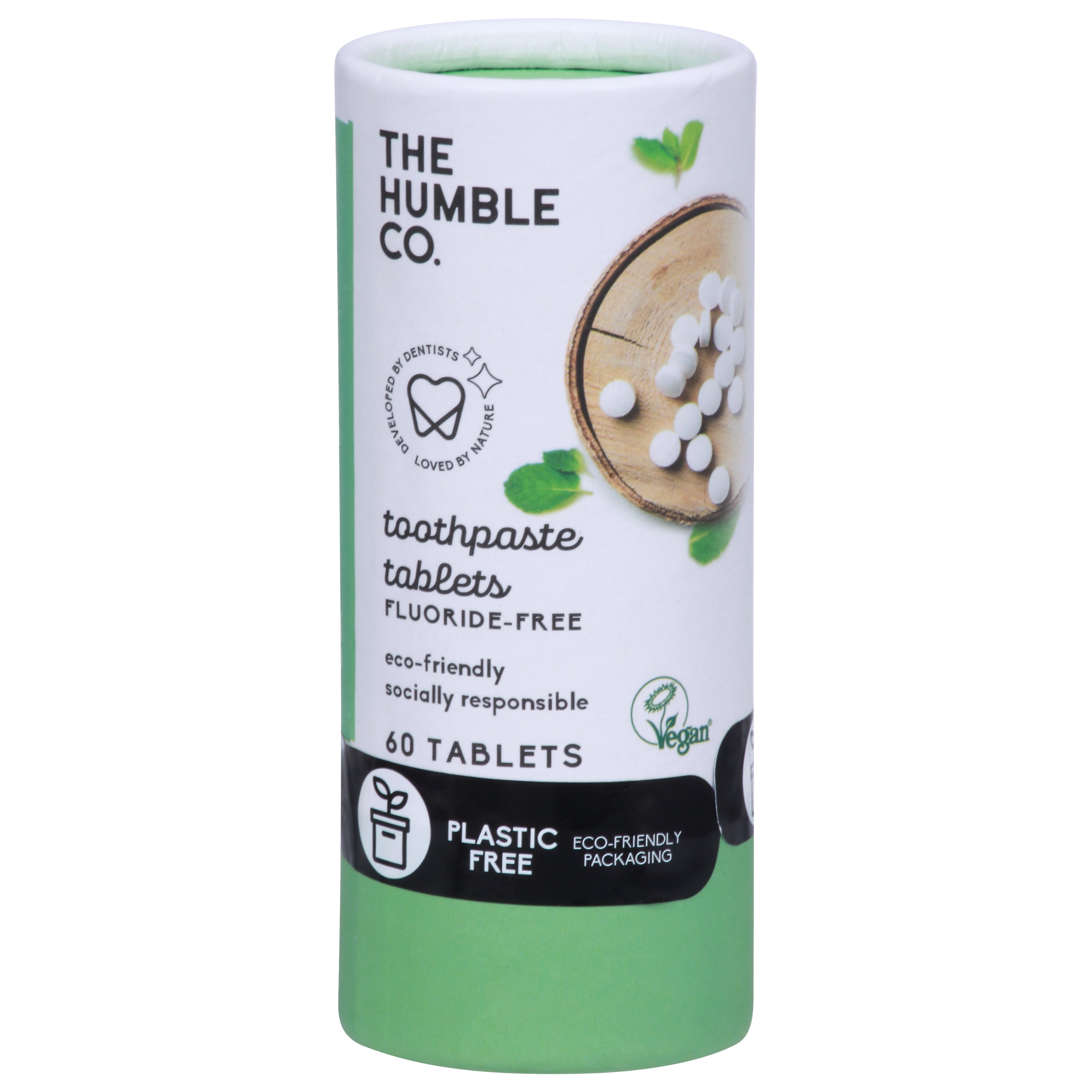 Humble Co - Tthpst Tab Mint Flrde Fre - Case of 6-60 CT