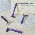 thumbnail image 3 of Disposable Razors for Men - 10 Count - 3-Blade Men's Razors for Travel and On-the-Go Convenience, 3 of 6