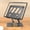 Gray, variant on 360° Rotating Tablet Stand, Adjustable Carbon Steel Desktop Holder, with Hollow Heat Dissipation Design Heavy Duty Metal Mount for iPad Tablet
