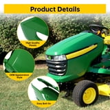 Caltric Brazo Delantero De Tiro Con Muñón Con Perno En U Compatible Con John Deere X300 X300r X304 X305r X310