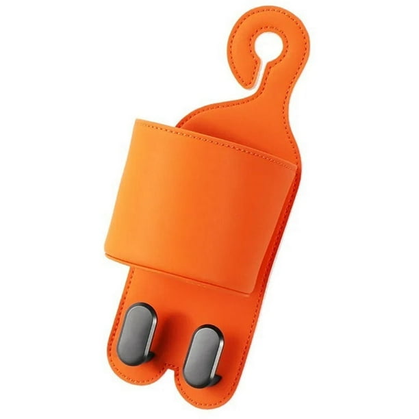 Gancho para Asiento de Coche, Bolsa de Almacenamiento para Coche, Portavasos Trasero, Caja de Almacenamiento Multifuncional.
