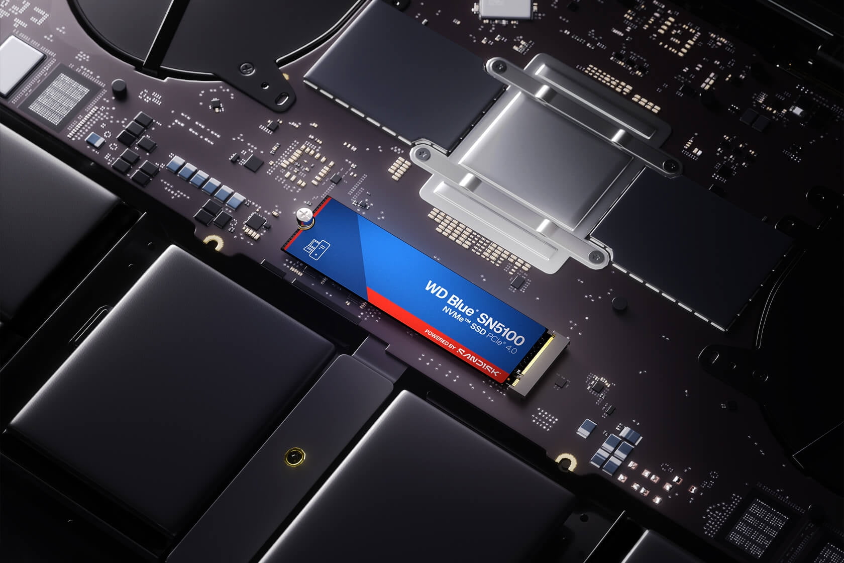 Western Digital 500GB WD Blue SN5100 NVMe SSD, Internal, PCIe Gen