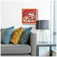 thumbnail image 4 of 49ers 12'' x 12'' 3D Logo Wall Art, 4 of 4