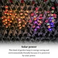thumbnail image 3 of Yuarrent Luz alimentada por energía Solar simulación flores estaca hogar jardín Patio Patio césped camino decoración paisaje lámpara Iluminación navideña Luz de colores, 3 of 6