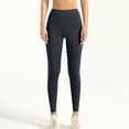 thumbnail image 5 of BUIGTTKLOP Yoga Pants for Women Seamless High Waisted Leggings Butt Lifting Stretchy Ankle Length Workout Tights, 5 of 6