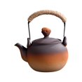 thumbnail image 3 of Abbracc Ceramic Tea Pot with Rope Wrapped Handle Tea Kettle for Hotel Kitchen Hiking roped handle, 3 of 9