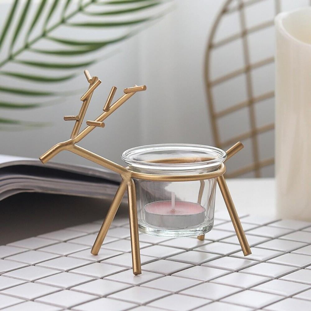 Details about   Candlestick Tabletop Decors Metal Holder Home Matching Candle Stand Ornament New 
