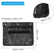 thumbnail image 2 of Uxcell Expandable Pencil Pouch for 3 Rings Binder, 1 Pack Oxford Cloth Zipper Binder Pouch Pencil Case Black, 2 of 6